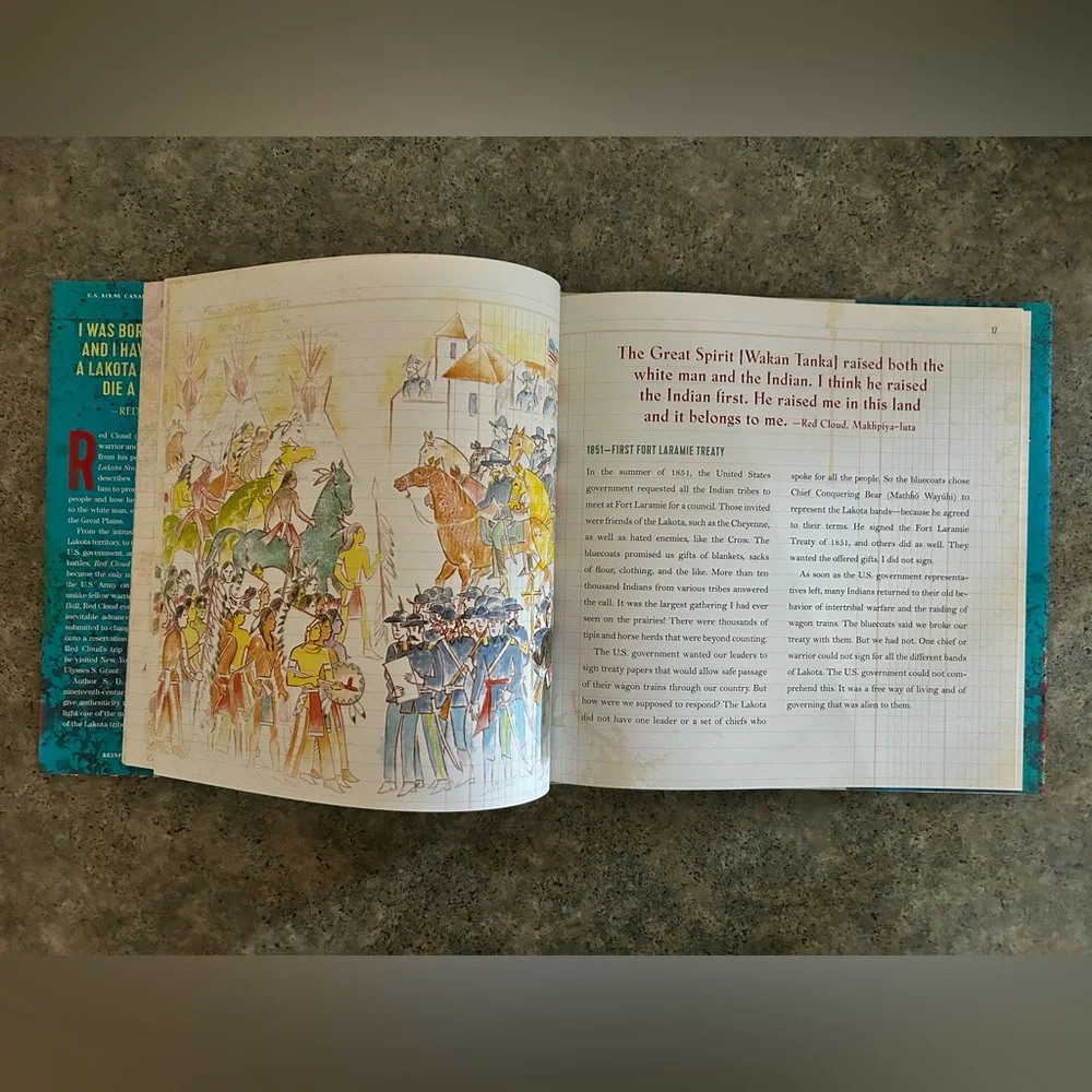 📕 Red Cloud: A Lakota Story of War and Surrender [Nelson] Western Decor Book